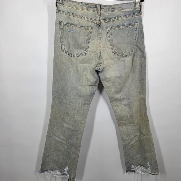 Ag Adriano Goldschmied Jeans 28 Womens Jodi Crop Acid Dirt Wash Denim Cotton - Picture 6 of 9